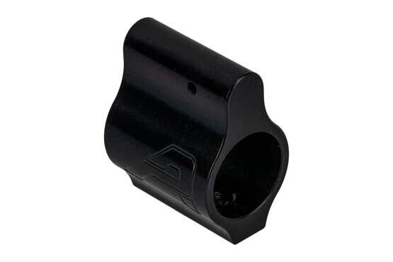 Aero Precision low profile .625" gas block for the AR-15 and AR-10 features a black nitride finish.